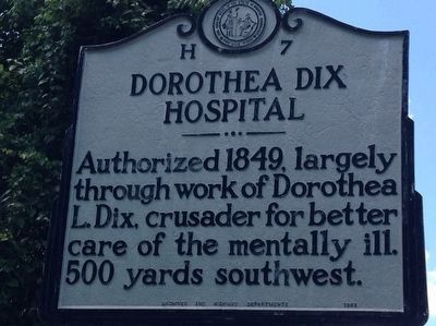 dorothea dix marker hospital historical guzman cain mateos photographer